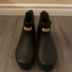 Hunter Chelsea boots womens!